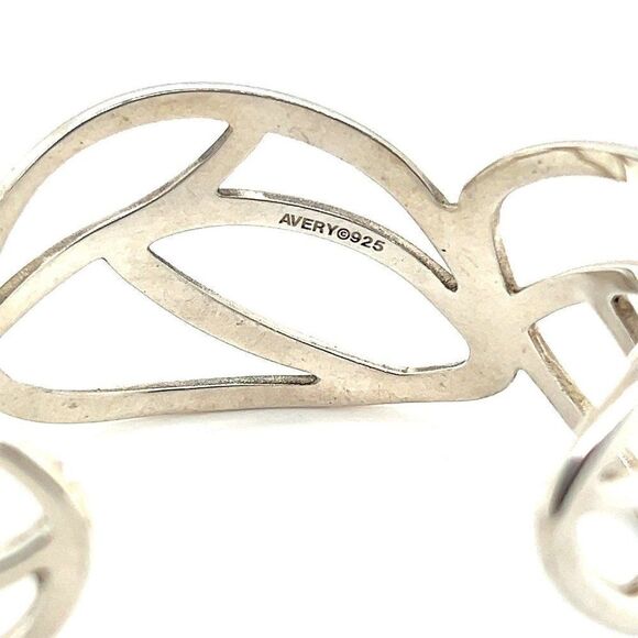 Retired James Avery Leaf Cuff - Picture 4 of 5